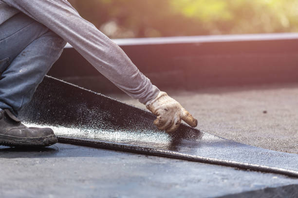 Professional Interior Drainage System technician working in Hanover, OH